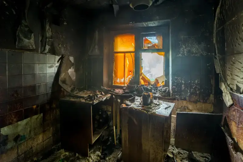 Fire Damage Cleanup professionals at work in Birmingham near 35201